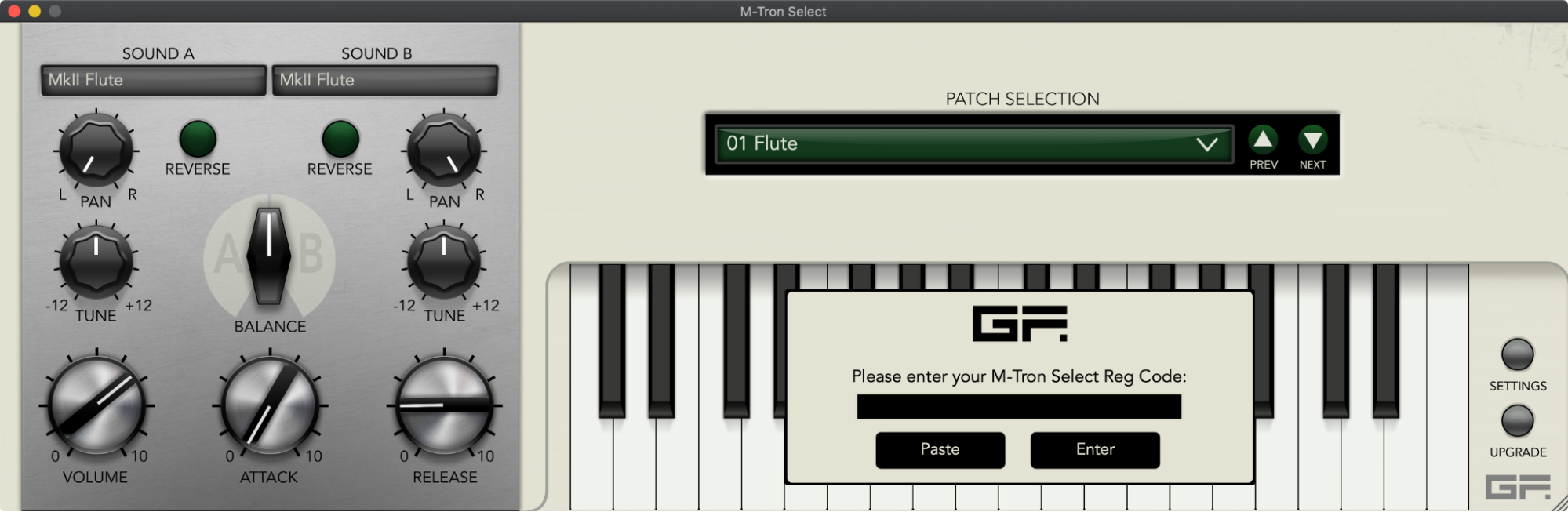 GForce M-Tron Select - Mellotron (Latest Version)